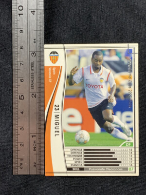 Miguel WCCF PANINI soccer card Japan sports 196/336 2007-2008
