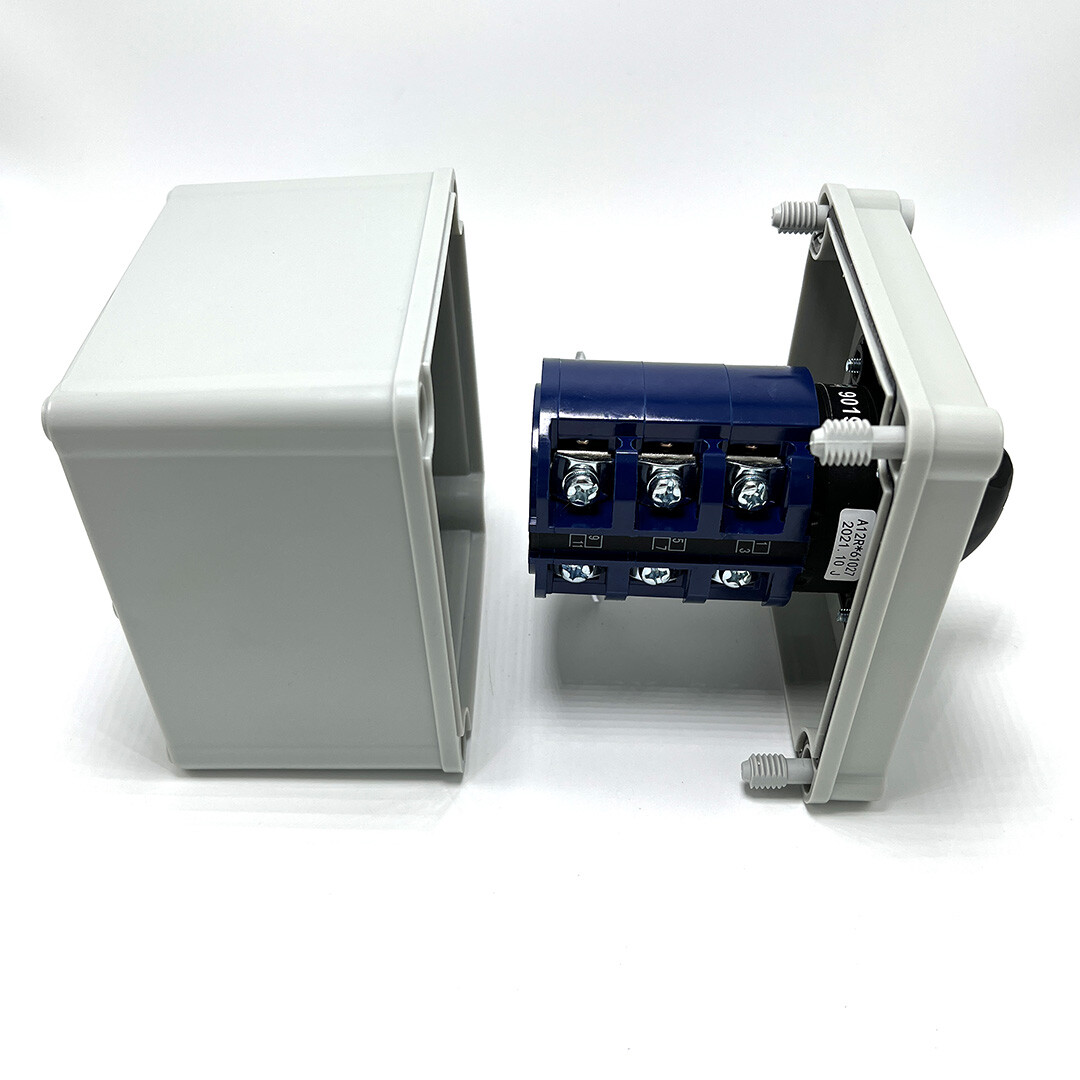 63A Manual Transfer Switch Line-Off-Inverter/Gen for (2)115V or (1)230V ...