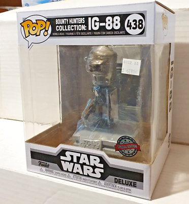 Funko Pop! Star Wars Deluxe Bounty Hunters Collection IG-88 #438