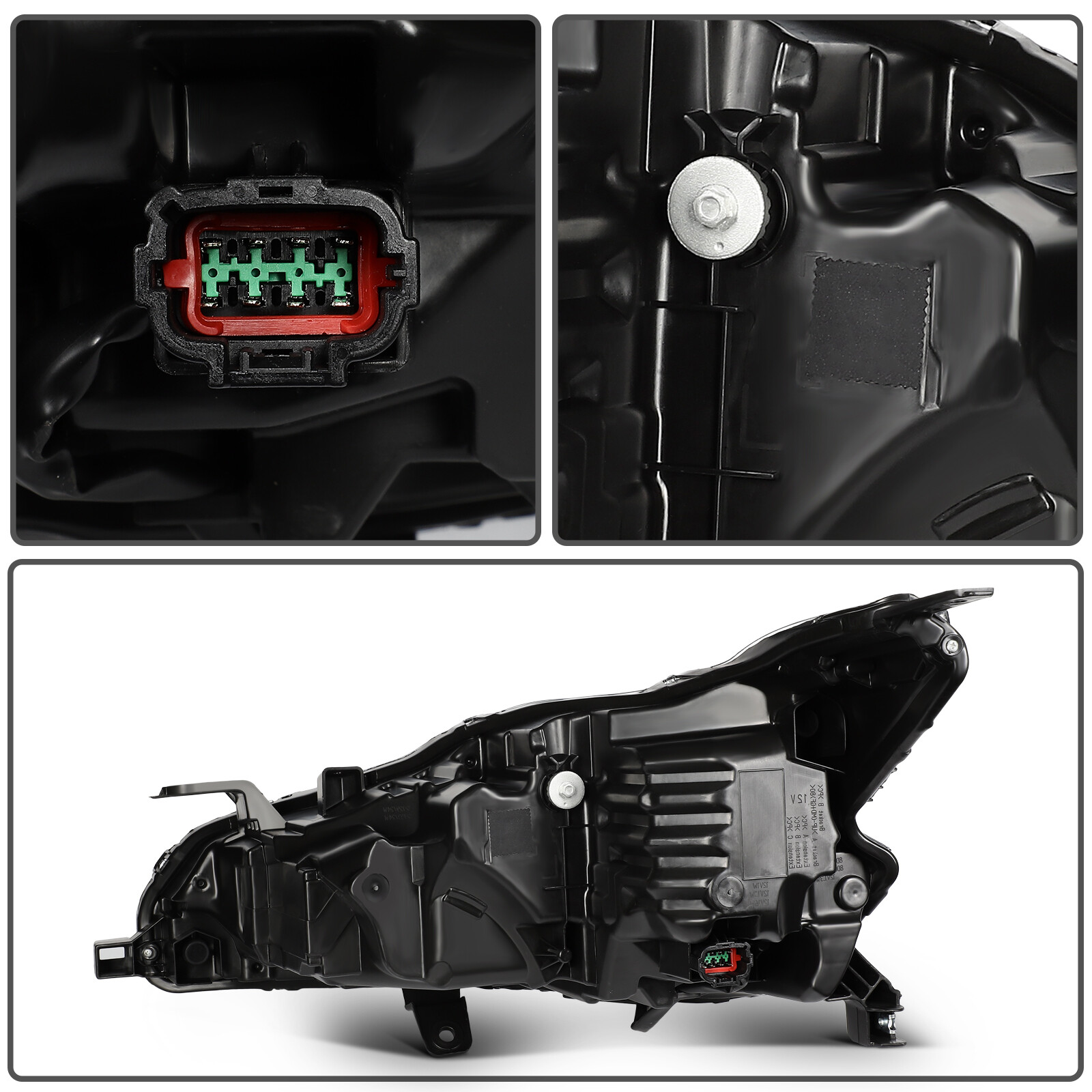 Headlight Assembly For Nissan For Altima 2023-2024 Full LED DRL w/Projector Pair