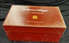 Folk Art Villages Lang & Wise Large Accessory Man Wife Baby & Dog On Ride In Box