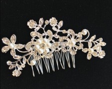 Bridal Hair Comb. Wedding Accessories With Sparkle And Shine.