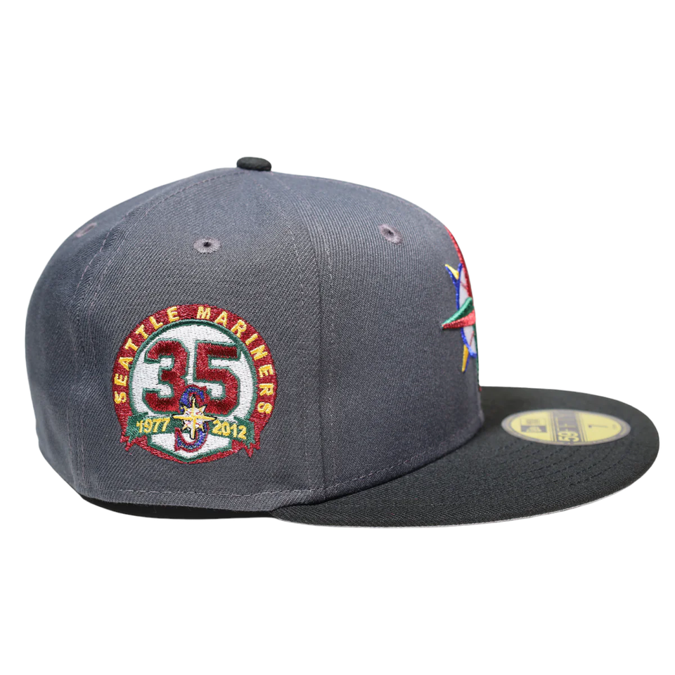 Casquette New Era 59Fifty - Seattle Mariners 35th Anniversary - Taille 7 3/4 - Neuf