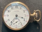 Antique 1903 Lady Waltham Model 1900 Pocket Watch Running GF Case 0s 16j USA