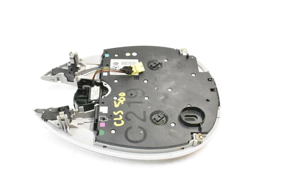 06-09 Mercedes W219 CLS500 CLS550 CLS63 AMG Lámpara de luz domo gris 2198201001 OEM Foto 4 de 4