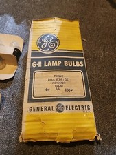 Vintage GE lamp bulbs 6W 130v S-6