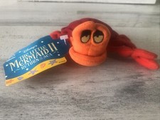 Disney Sebastian Plush Stuffed Animal The Little Mermaid II Return To The Sea