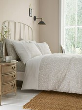 Image of Duvet Cover Bed Set Or Fitted Sheet Tess Ditsy Floral By Dreams & Drapes Natural