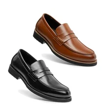 Mens Penny Loafers Business Shoes Classic Formal Shoes Slip On Dress Shoes