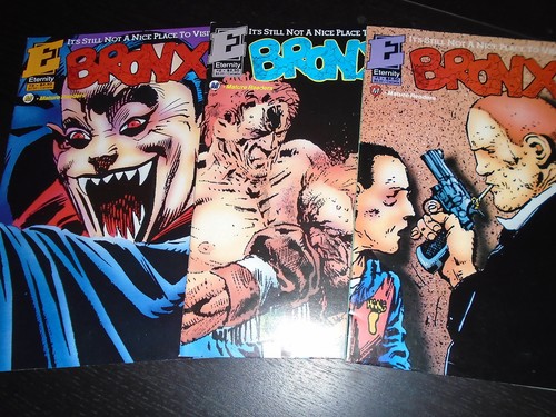 BRONX # 1 2 3 Crime Complete Set Eternity Comics 1991 VF/NM