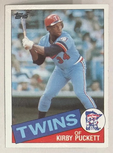 1985 Topps - Kirby Puckett - #536 - Minnesota Twins - Rookie Card - NrMt