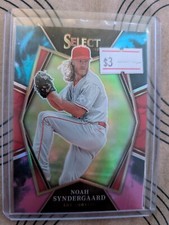 2022 Panini Select - Premier VERY RARE Blue to Pink Prizm #170 Noah Syndergaard
