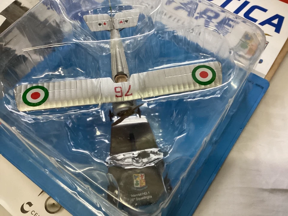 Aeronautica  militare HANRIOT HD.1, 1/72 , die-cast Centauria - Immagine 2 di 4