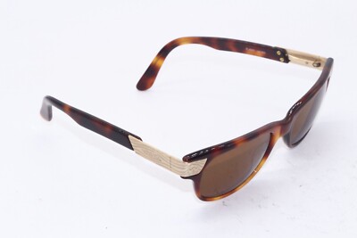 FLOYD FL6307 COL.952 RECTANGLE BROWN TORT GOLD AUTHENTIC FRAMES SUNGLASSES -