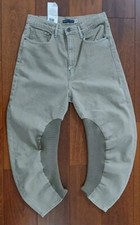Levi's Made And Crafted Beige Jeans Cropped Leg Twisted W28 L22 New With Tags