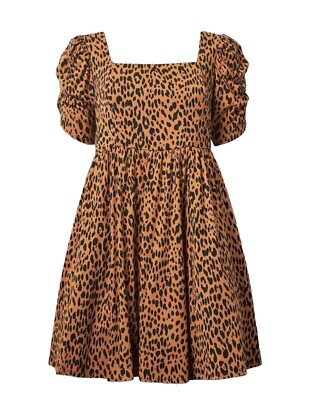 NWT Torrid Betsey Johnson 1X 14 16 Puff Sleeve Skater Dress