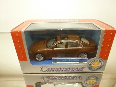 CARARAMA BMW E65 745I SEDAN 7 SERIE - BROWN METALLIC 1:43 - GOOD IN BOX