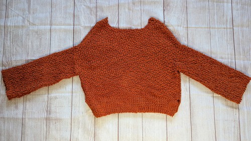 Greymarket by son.79 Womens Panda Crop Sweater-Rare Find-Small (Korea) - 第 8/8 張圖片