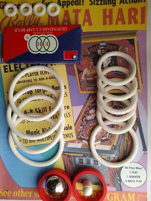 Kit De Rechange Complet Pour Flipper Bally Freedom - Élastiques, Billes, Ampoules