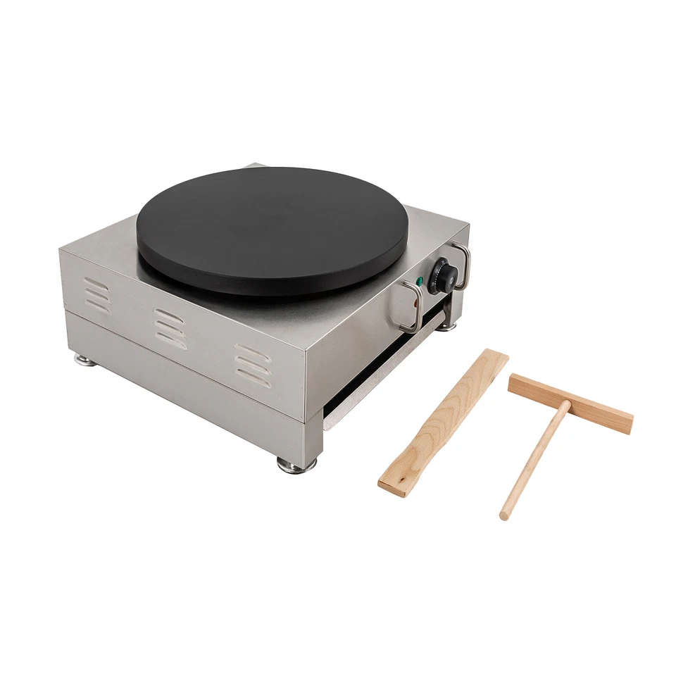 2.8KW Commercial Electric Crepe Maker Non Stick Large Pancake Griddle Machine UK - Image 2 of 4