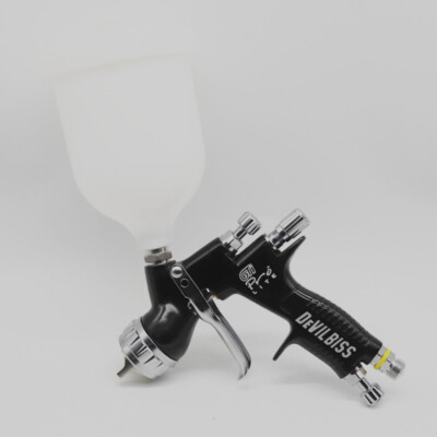 DeVilbiss GTI Pro Lite Gold 1.3mm Nozzle Te20 Car Paint Tool