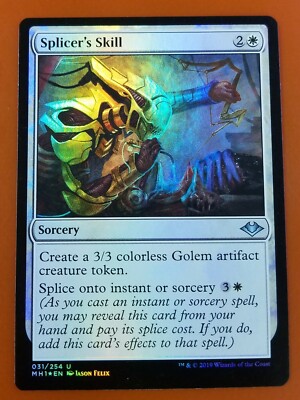 1x Splicer's Skill | FOIL | Modern Horizons | MTG Magic Cards | eBay