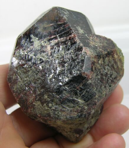 #4 277 g spécimen de cristal de grenat almandin naturel fini Vietnam 66 mm 9 oz - Photo 1 sur 7