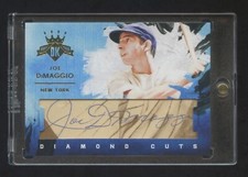 2016 DONRUSS JOE DIMAGGIO DIAMOND CUTS AUTOGRAPH #ED 5/5 JERSEY# AUTO HOF   RARE