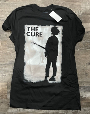 The Cure Black Band Short Sleeve Unisex T-shirt Size S