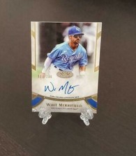 2021 Topps Tier One Prime Performers Whit Merrifield Autographed Card 90/300