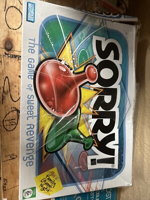 Hasbro Gaming Sorry! Family Board Games for Kids and Adults, 2 to 4 Players. New