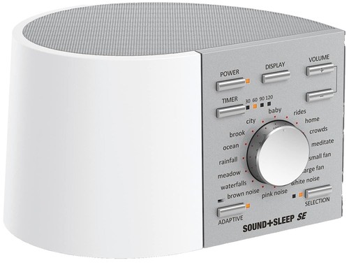 White Noise Machine, Battery Powered Sound Machine, Portable Sleep Silver |  eBay
