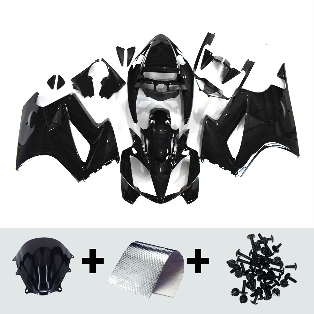 Gloss Black Fairing For Honda VFR800 2002 2003 04 05 06 07 08-2011 2012 Fairings