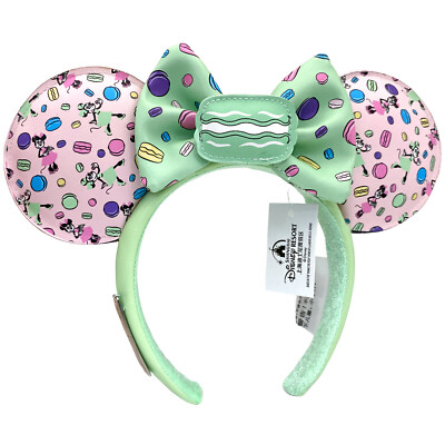 200+Styles Disney-Pink Polka Dot Bow Purple Minnie Mickey Loungefly Headband Lot