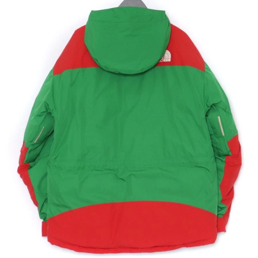 Piumino Gucci x THE NORTH FACE verde taglia L