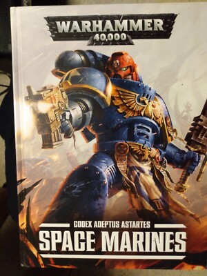 Games Workshop Warhammer 40K sapce marines Codex 
