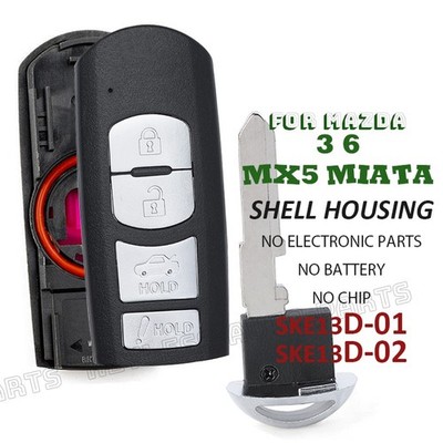 for Mazda 3 6 MX-5 Miata 2014-2019 Remote Key Shell Housing SKE13D-01 SKE13D-02