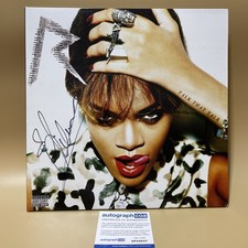 Signed Rihanna Talk That Talk Vinyl Photo Proof Z