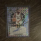 Panini 2023-24 Mosaic Scripts Autograph #MS-CHM Julian Champagnie Spurs