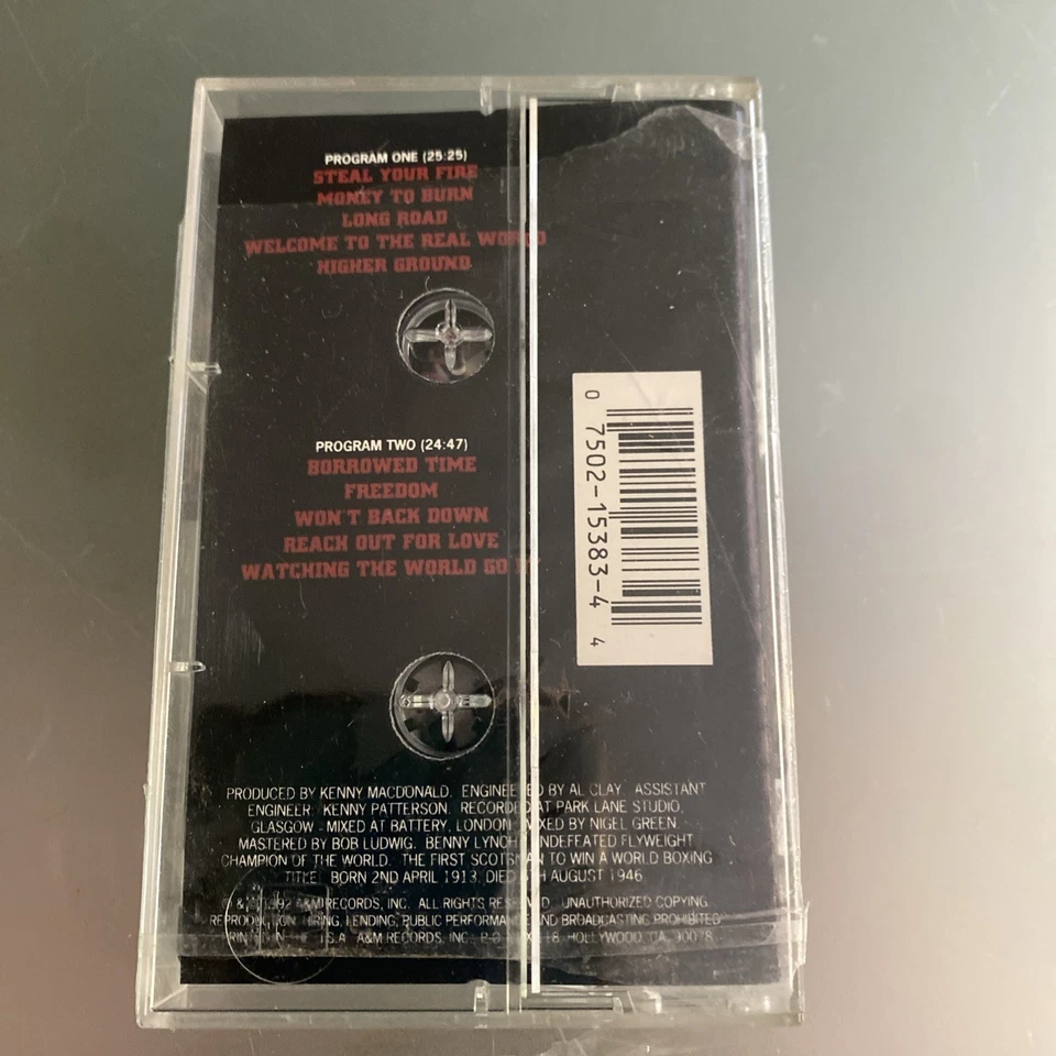 SEALED- GUN - Gallus - Cassette Tape Album Hard Rock - Original 1992 | Fast 🚚 - Image 2 of 3