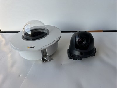 AXIS M5525-E PTZ Camera 10x Zoom Indoor Outdoor 01146-001 Completed With House