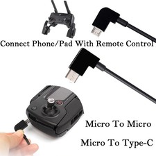 Cable Data Line Control Remote For DJI Spark/MAVIC Pro/Mavic 2 Air/Mini