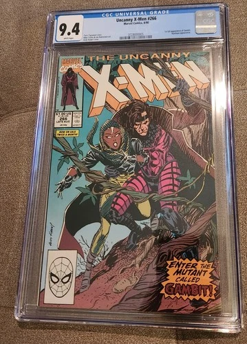 Uncanny X-Men #266 CGC Graded 9.4 First Gambit Marvel Comics 1990
