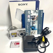 Sony Cyber-shot DSC-W80 7.2MP Digital Camera - Silver for sale