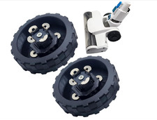 2PCS Black Upgraded Replacement Wheel for Hart 20V Stick Vacuum, Replacement Whe