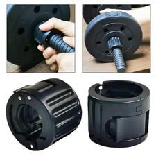 2 Pieces 25mm Quick Release Barbell Clamps Bar Clamps Locking Weight Clips for