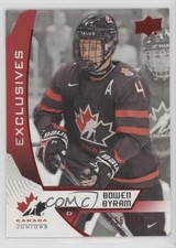 2019 Upper Deck Team Canada Juniors Exclusives 155/250 Bowen Byram #15 0dk