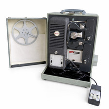 RARE Kodak Analyst 8 Projector Model A 75 Vintage 8 mm Film Projector Case