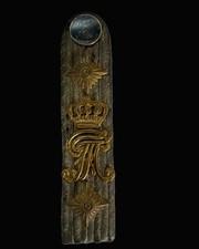 Imperial German Mecklenburg Grenadier 89 Hauptmann Shoulder Board Cypher
