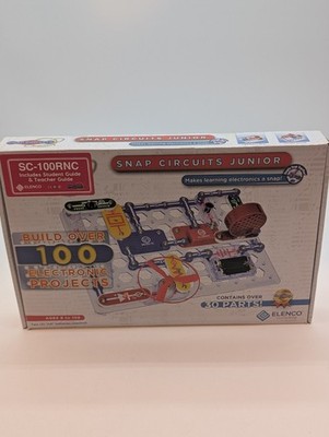 Snap Circuits Jr. SC-100 Electronics Exploration Kit, Over 100 Projects